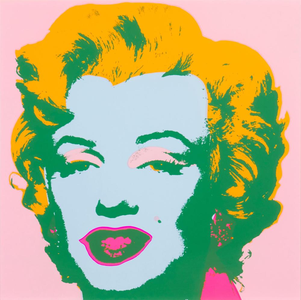 Appraisal: After Andy Warhol - American Marilyn Monroe Screenprint in colors