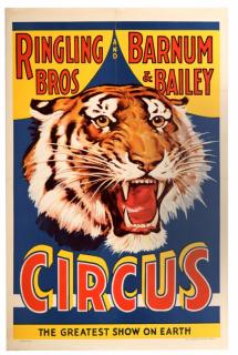 Appraisal: Ringling Brothers and Barnum Bailey Circus Erie Erie Litho ca