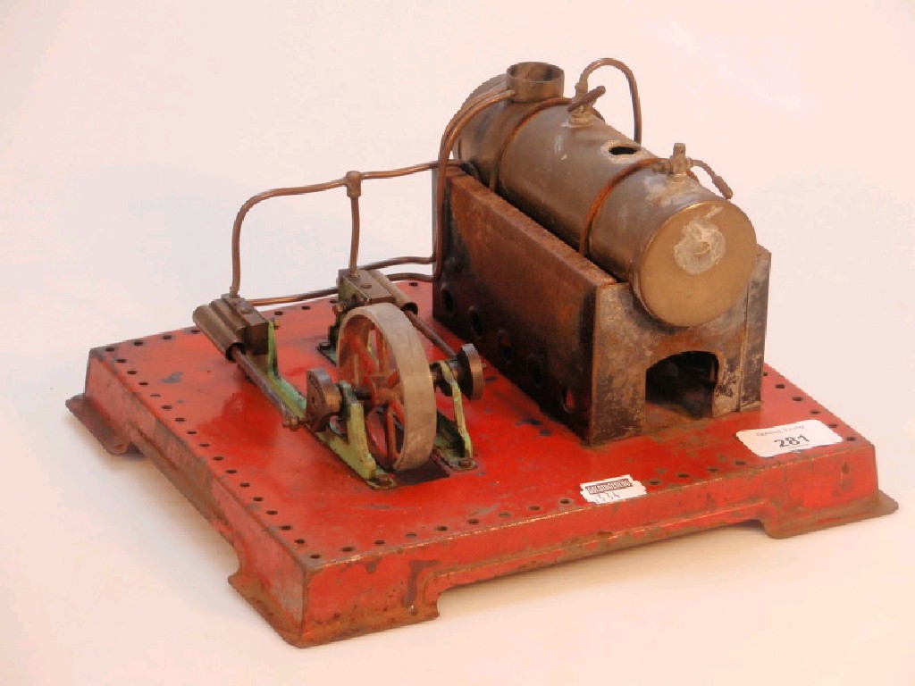 Appraisal: A Mamod steam stationary engine