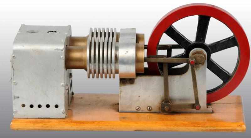 Appraisal: Twin Cylinder Stirling Cycle Hot Air Engine Model Description By