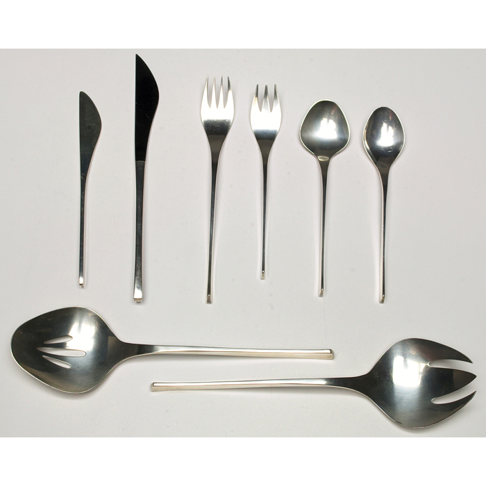 Appraisal: Ronald Pearson Vision flatware pieces