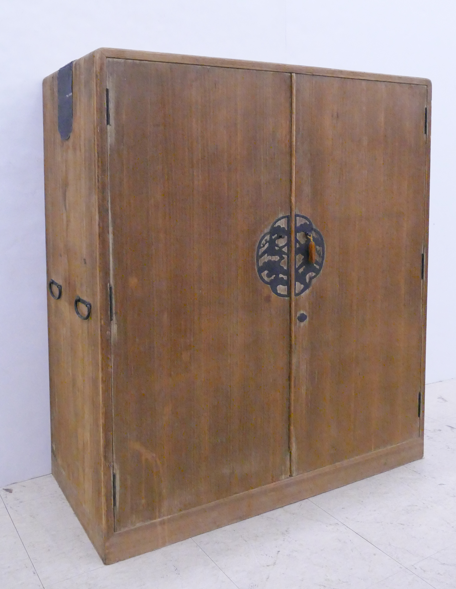 Appraisal: Japanese Art Deco Door Tansu- some staining- x x ''