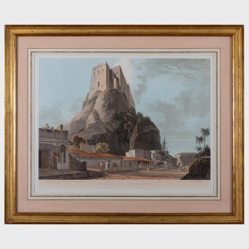 Appraisal: Thomas Daniell - View of the Fort of Tritchinopoly and