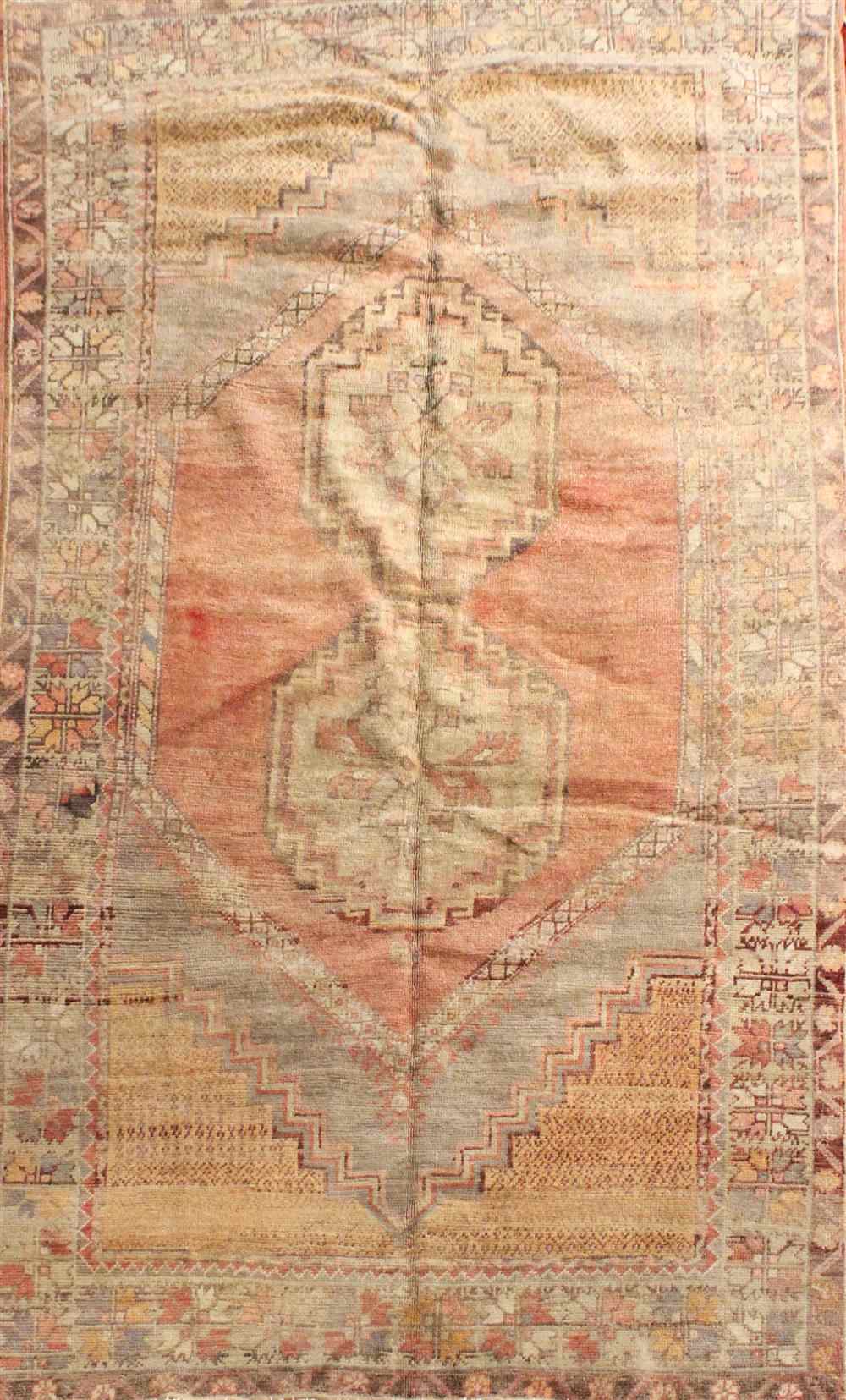 Appraisal: OUSHAK RUG approx ' x ' retail tag Provenance From