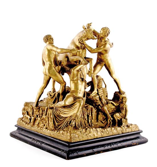 Appraisal: Italian school late th century FARNESE BULL Fable of Dirce