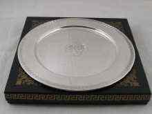 Appraisal: An Italian salver with Versace motif marked Gianni Versace Florence