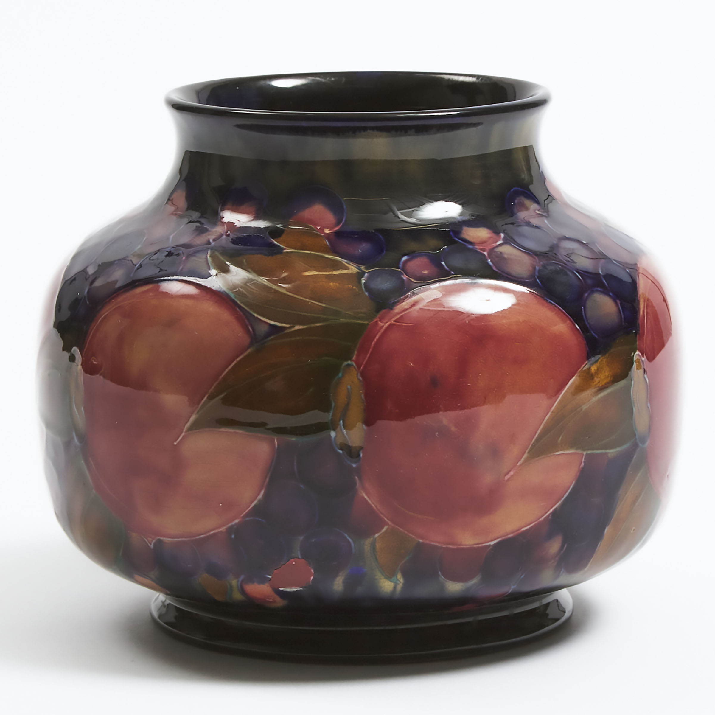 Appraisal: Moorcroft Pomegranate Vase c - height in cm