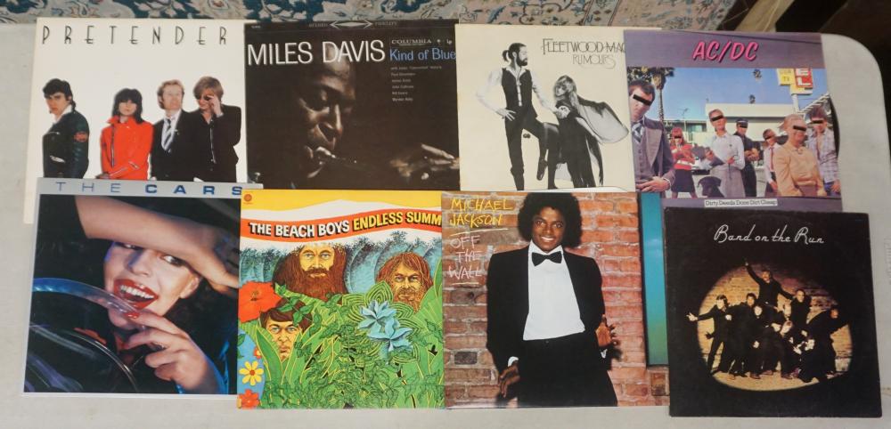 Appraisal: Small Library of Records including Classic Rock Pop and Jazz