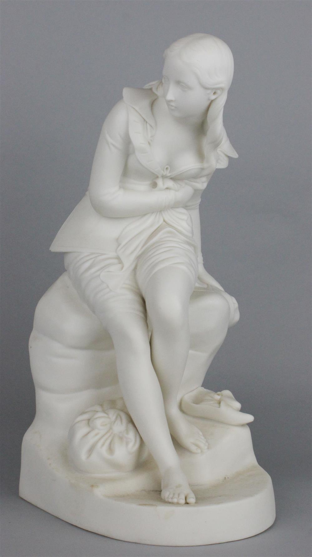 Appraisal: A MINTON PARIAN FIGURE DOROTHEA date code for applied registry