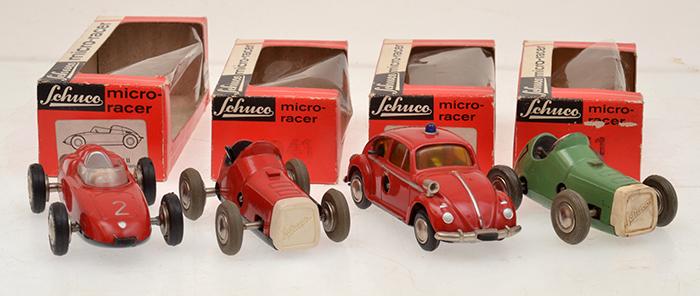 Appraisal: X SCHUCO MICRO-RACERS INCLUDING X MIDGET RACERS IN RED AND