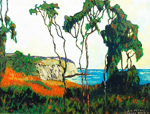 Appraisal: Charles Rollo Peters III - A View of Crystal Cove