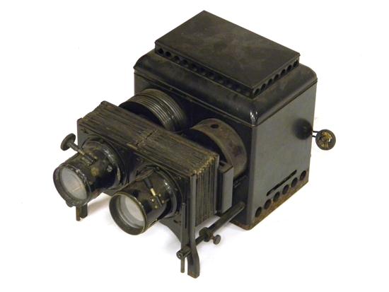 Appraisal: Glass slide projector and bulb ''Balopticon'' by Bausch Lomb Optical