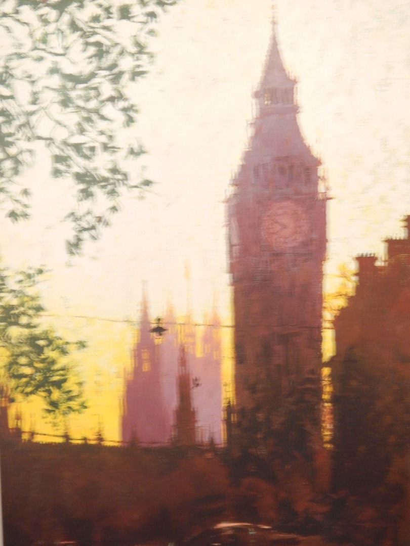 Appraisal: Rolf Harris Fading Light Parliament Giclee canvas print limited edition