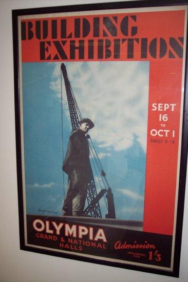 Appraisal: Howard ListerPoster for the Building Exhibition Olympia cm x cm