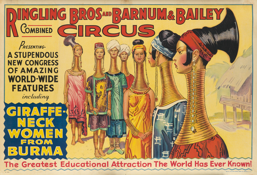 Appraisal: DESIGNER UNKNOWN RINGLING BROS AND BARNUM BAILEY COMBINED CIRCUS GIRAFFE