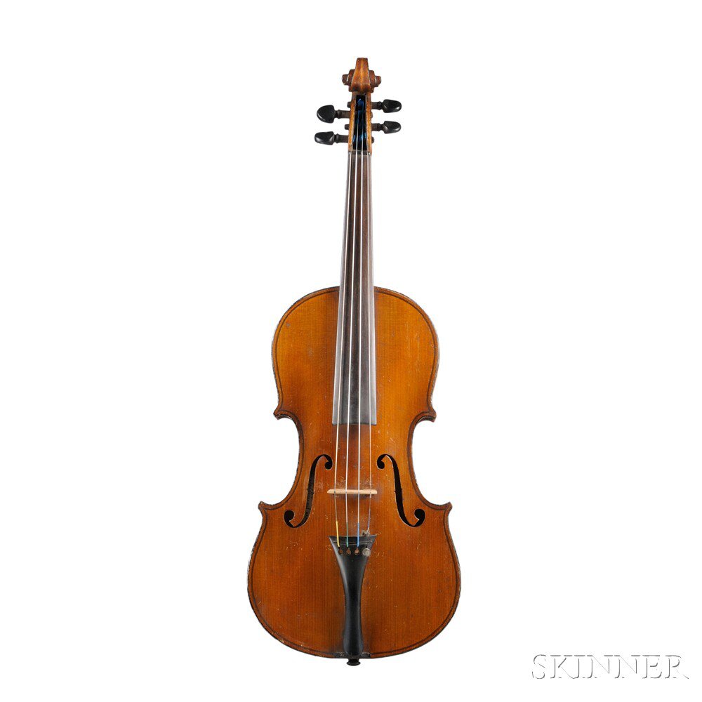 Appraisal: Modern Belgian Violin labeled No BOURGUIGNON MAURICE length of back