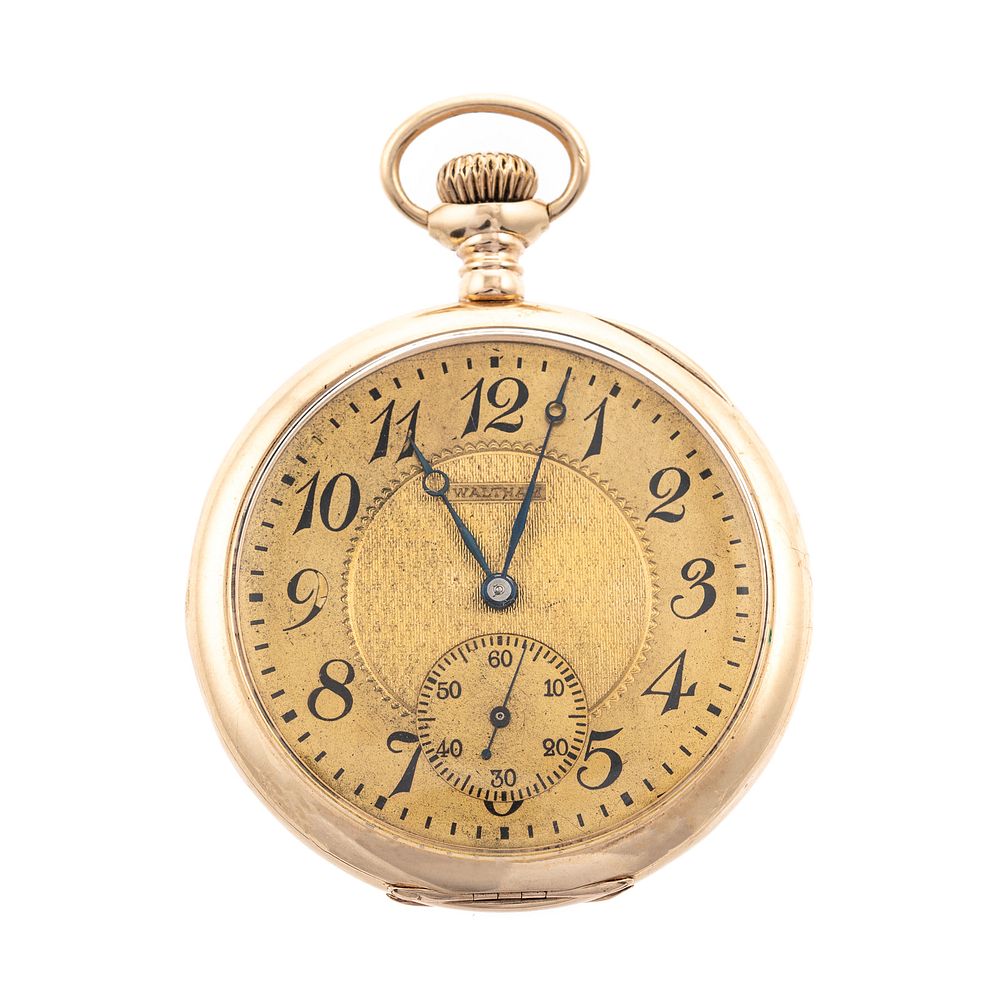 Appraisal: A Waltham Pocket Watch in K K yellow gold pocket