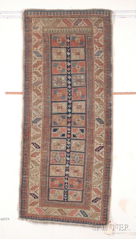 Appraisal: Kazak Rug Southwest Caucasus last quarter th century even wear