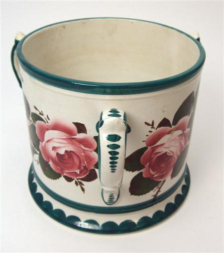 Appraisal: WEMYSS MEDIUM TYG CIRCA decorated with cabbage roses impressed mark