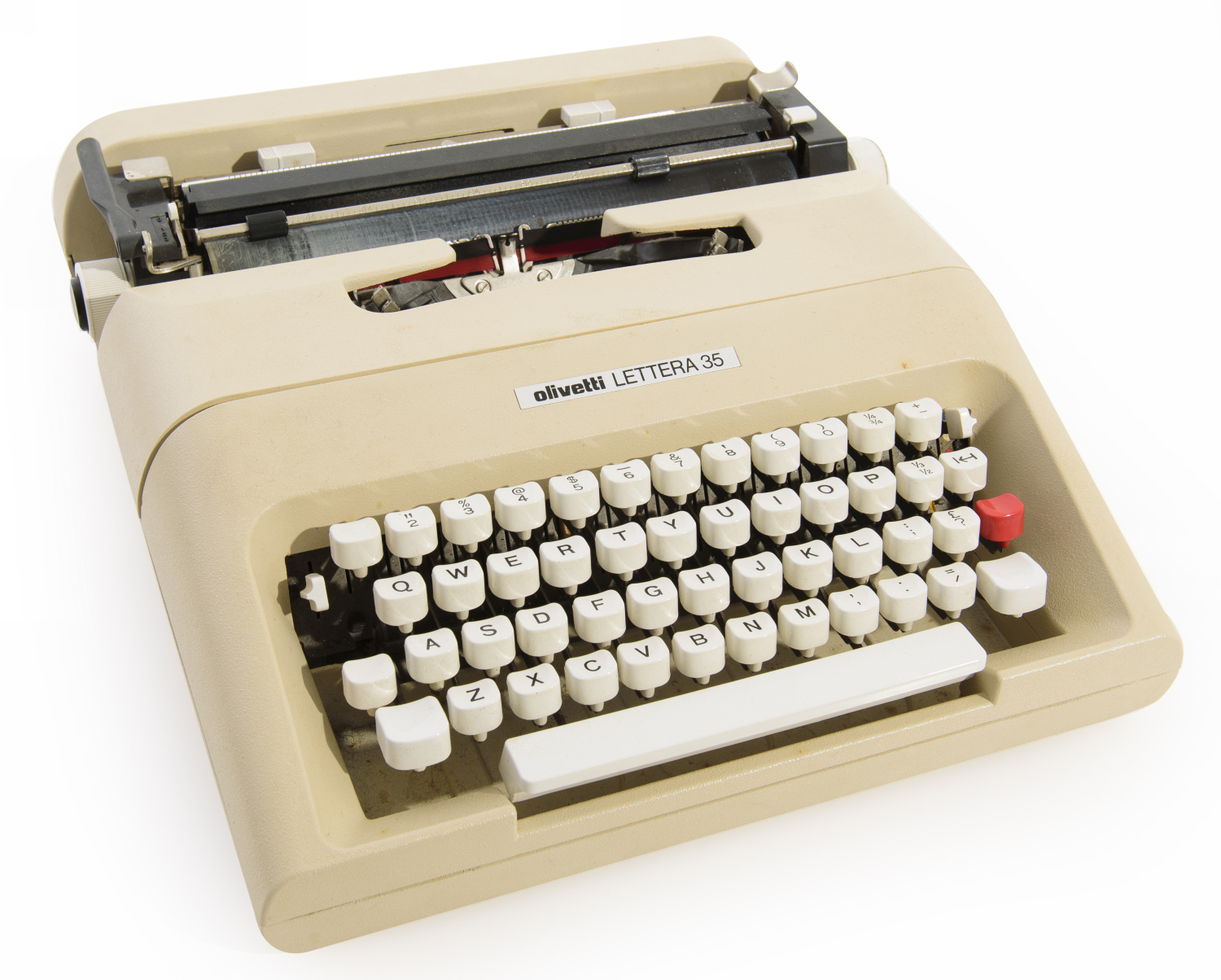 Appraisal: OLIVETTI LETTERA TYPEWRITER C S WITH CARRYING CASE