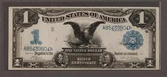 Appraisal: United States Silver Certificate Series of signed Lyons and Roberts