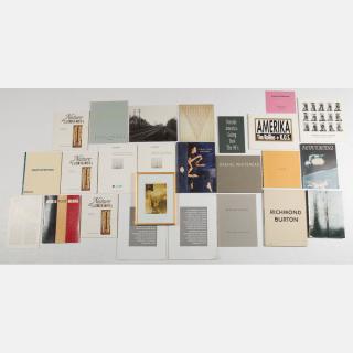 Appraisal: A Miscellaneous Collection of Exhibition Catalogs and Art Books th