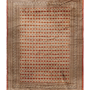 Appraisal: A Bokhara Wool Rug th Century feet inches x feet