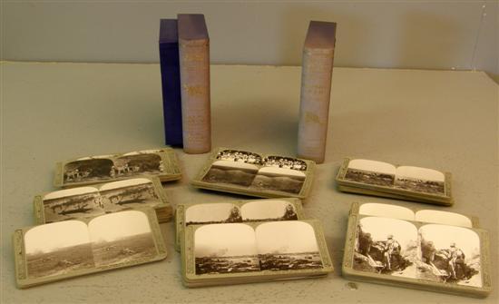 Appraisal: Set of Stereoscope slides The Great War Series in original