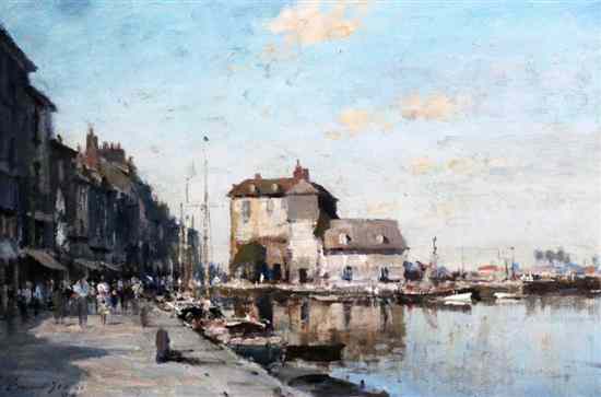 Appraisal: Edward Seago - oil on board 'Honfleur' signed Richard Green