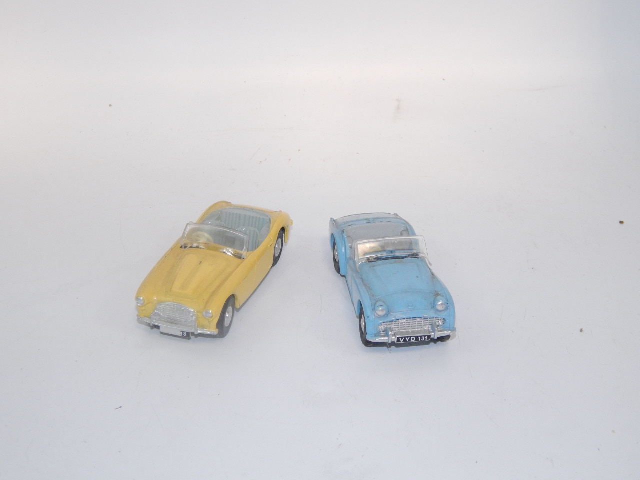 Appraisal: A Tri-ang Spot On Triumph TR scale car and another