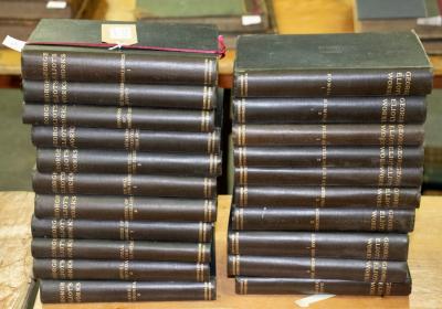 Appraisal: Eliot George Works Standard Edition vols vo orig cloth n