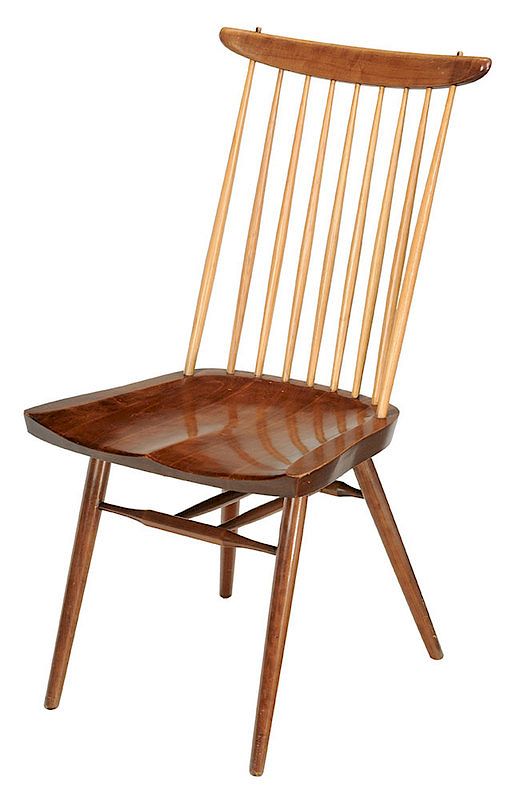 Appraisal: Nakashima Origins New Chair for Widdicomb Grand Rapids circa mixed