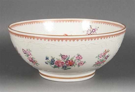 Appraisal: Samson porcelain bowl in the Chinese Export manner early th