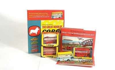 Appraisal: Corgi and Dinky a mixed group of Buses and Books