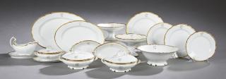 Appraisal: Sixty-One Piece Set of Limoges Porcelain c by Charles Field