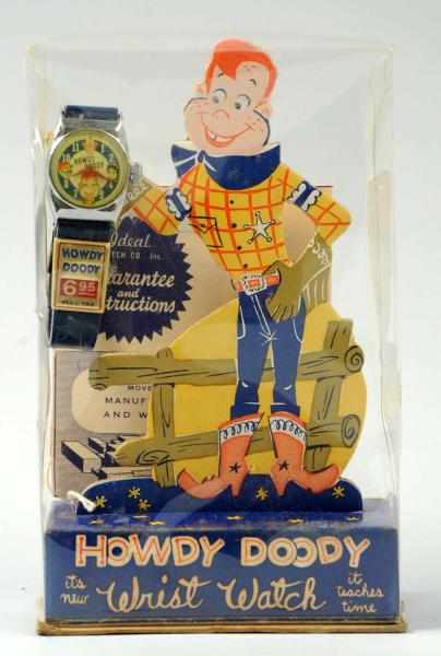 Appraisal: Howdy Doody Character Wrist Watch Made by Ingraham Shows characters