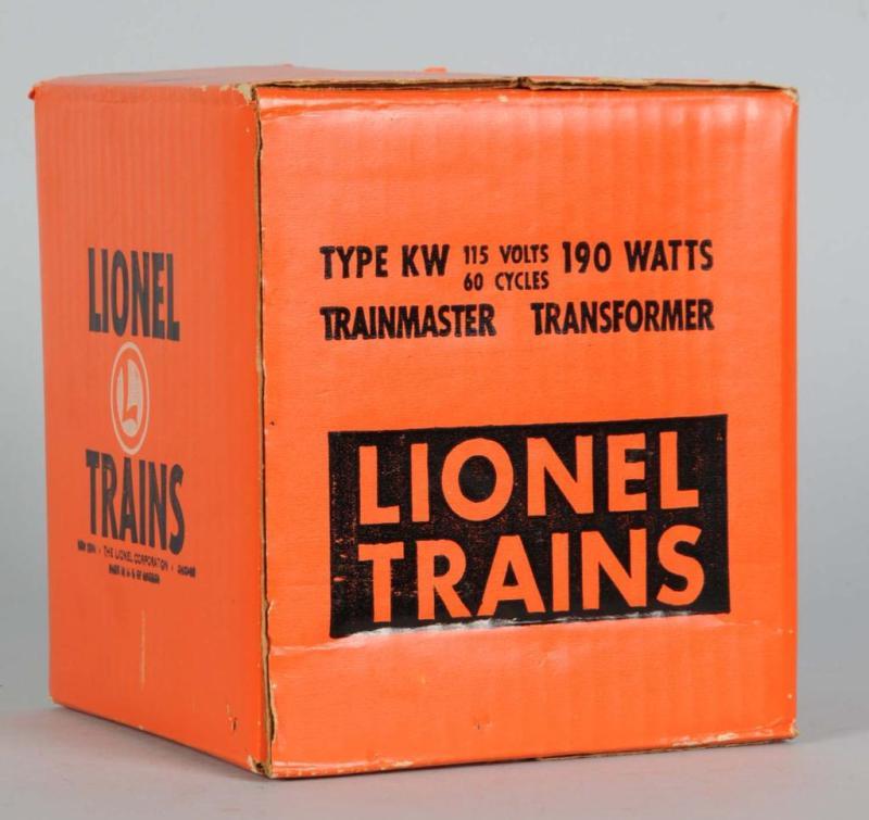 Appraisal: Lionel Post War Type KW Watt Transformer in OB Description