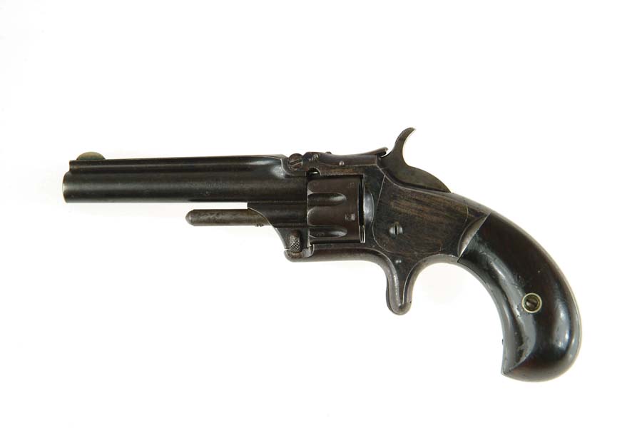 Appraisal: SMITH WESSON RD ISSUE SPUR TRIGGER REVOLVER Cal Short SN