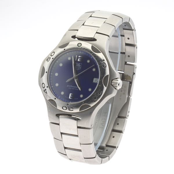 Appraisal: TAG HAUER GENTLEMAN'S PROFESSIONAL STAINLESS STEEL QUARTZ WATCH mm will