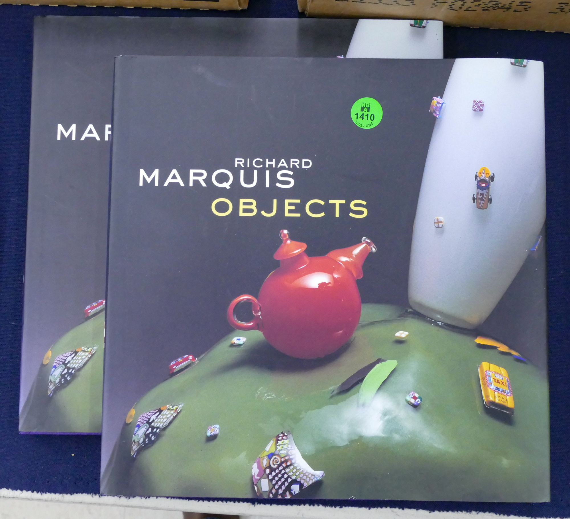 Appraisal: pc Richard Marquis ''Objects'' Signed Glass Books