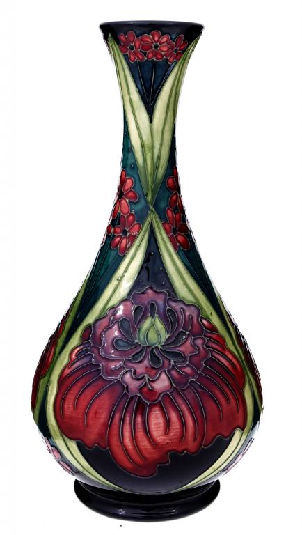 Appraisal: A MOORCROFT SYMPHONY VASE DESIGNED BY RACHEL BISHOP cm h