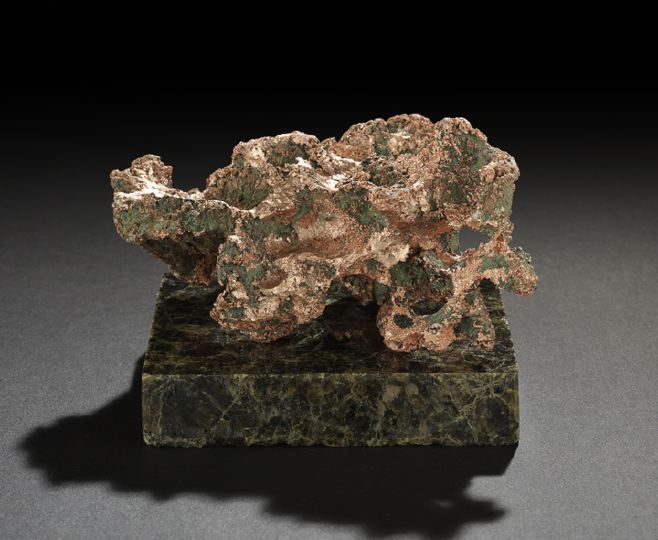 Appraisal: Interesting Natural Abstract Native Copper Specimen mined in Keweenaw Michigan