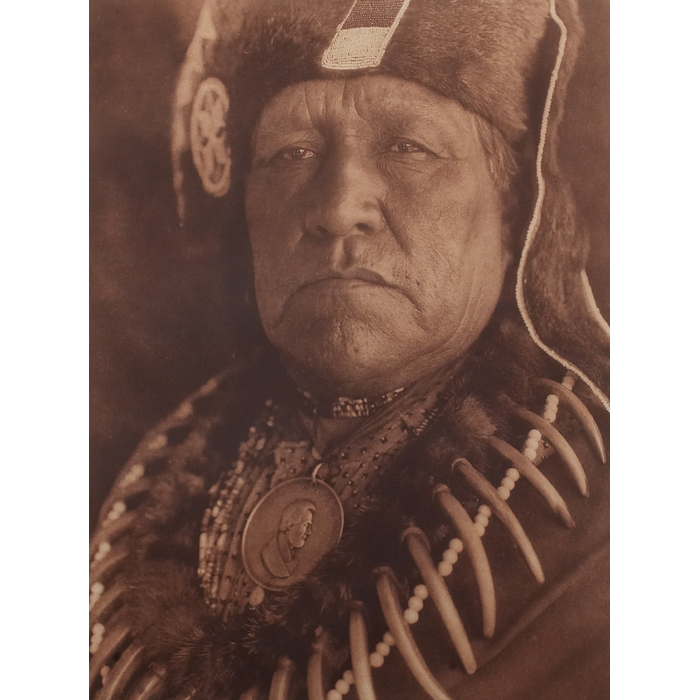 Appraisal: Edward Sheriff Curtis photogravure Old Eagle - Oto copyright printed