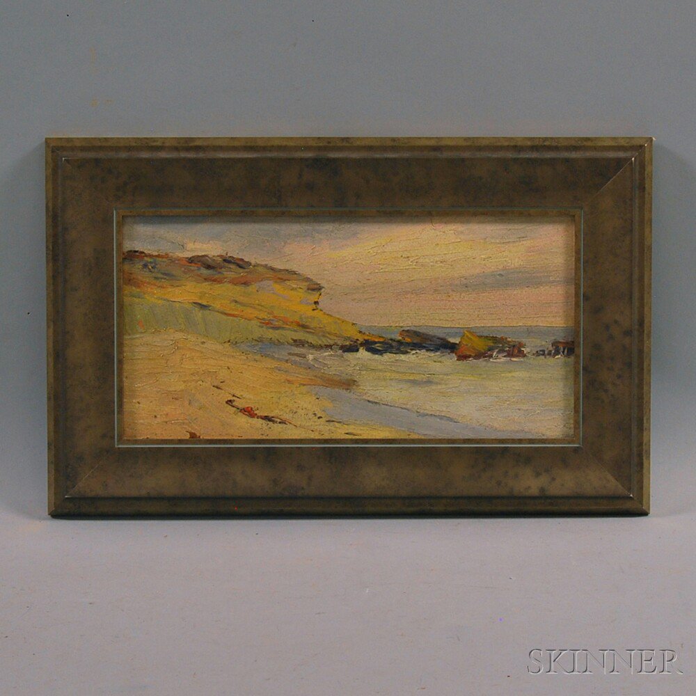 Appraisal: Californian School th Century Laguna Beach Titled inscribed and dated