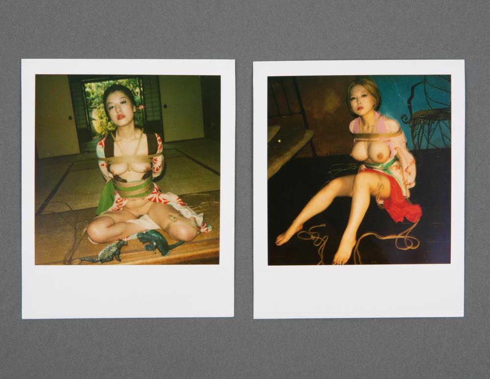 Appraisal: Nobuyoshi Araki Japanese b Women in Bondage color polaroids and