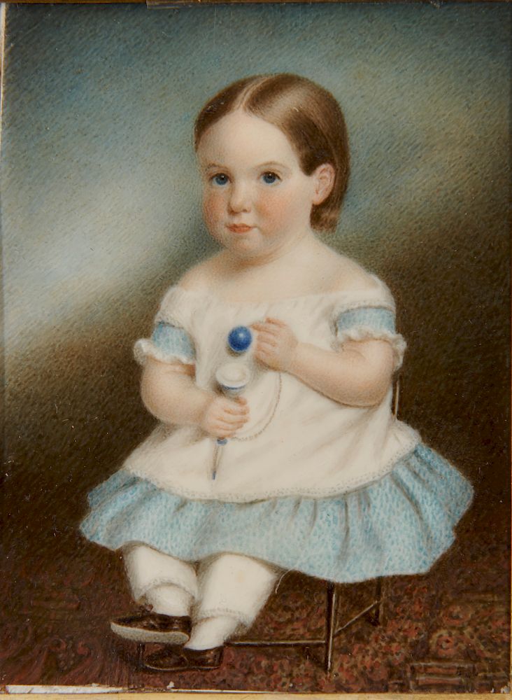 Appraisal: SARAH GOODRIDGE American - George Albert Hunnewell as a Child