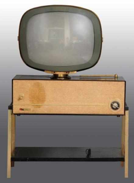 Appraisal: Philco Predicta Television with Original Stand Description Circa Space Age