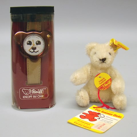 Appraisal: Pair of items Teddy's Watch in original tube package bottom