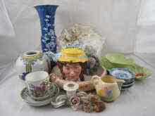 Appraisal: A mixed lot of European and Chinese ceramics