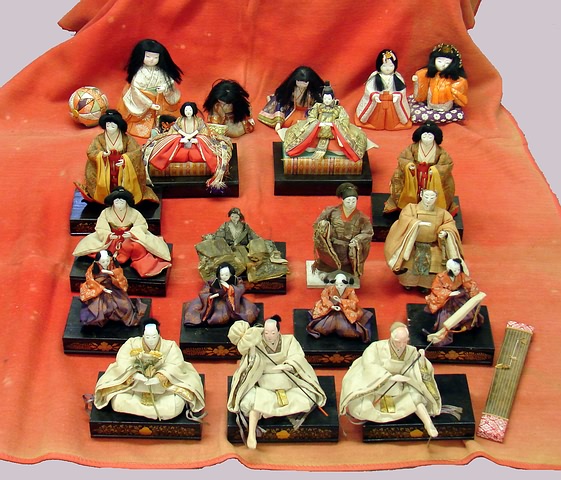 Appraisal: Asian Japanese Girl's Day Festival Dolls Meiji period ca Dolls